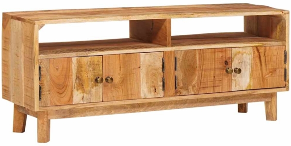 vidaXL Stauraumschränke Braun 110 x 30 x 45 cm Massivholz Mango 4104624