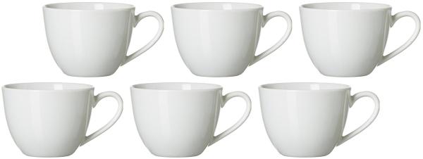 Ritzenhoff & Breker BIANCO Tasse Kaffee 430 ml 6er Set