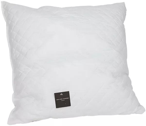 Vente-unique - SELENE Kopfkissen Stoff Weiß - B 60 cm x H 16 cm x L 60 cm