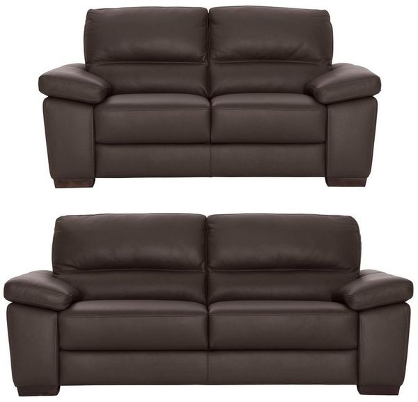 CALIA ITALIA Polstergarnitur Gaia, hochwertige Garnitur aus 2-Sitzer und 3-Sitzer, edles Design, (Set, 2-tlg), Ledergarnitur, in zwei hochwertigen Lederqualitäten