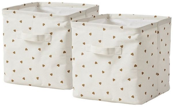 vertbaudet Aufbewahrungsbox Kinderzimmer Aufbewahrungsboxen, 2er-Pack