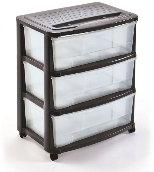 Mondex XXL Schubladen Rollcontainer Turm Wagen Wäschesortierer