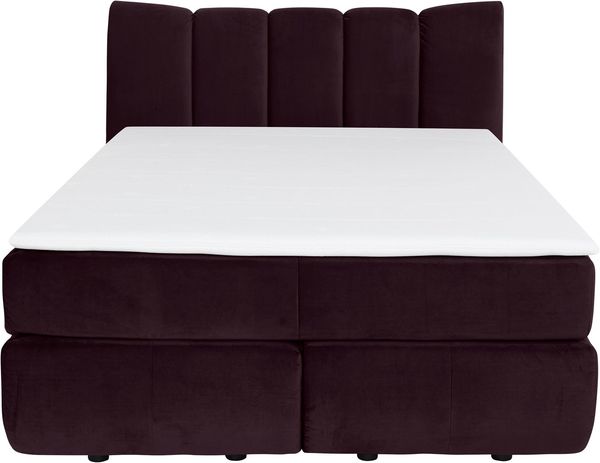 Home affaire Boxspringbett Océane, Bodenfrei- wirkt freischwebend, verschiedene Härtegrade (auch H4)