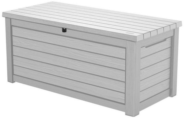 Keter Gartenbox "NORTHWOOD" 623L 157x72x69cm Deckel bis 270kg belastbar, abschließbar