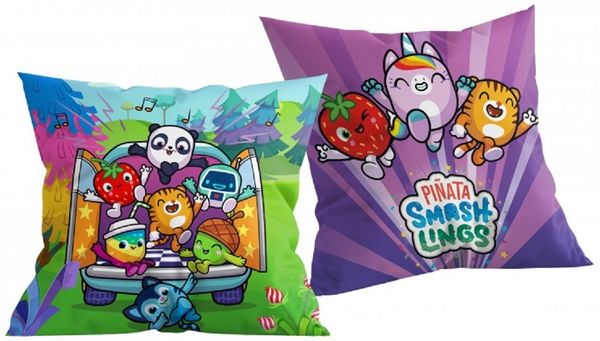 Piñata Smashlings Dekokissen Kuschelkissen (1 Stk.) 40x40 cm aus Polyester