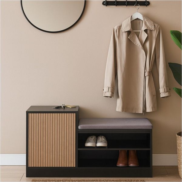 HTI-Living Schuhschrank Schuhbank Dana Schwarz (Stück, 1-St)