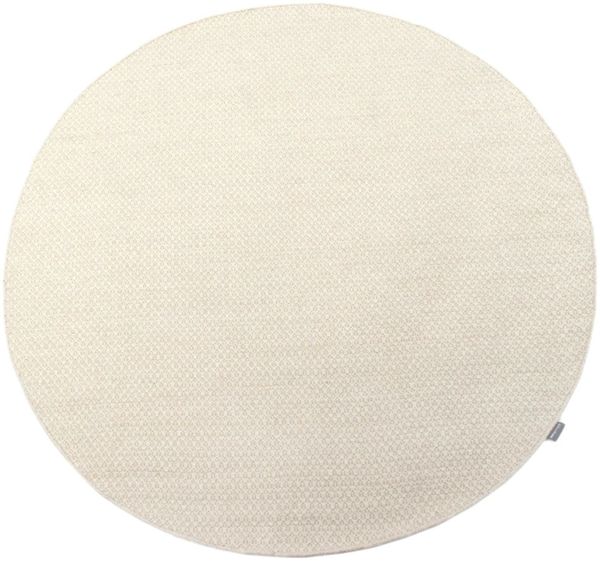 Kelim Teppich - Trendy - Bohemian 200x200 cm - weiß - rund