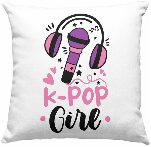 Trendation Dekokissen Trendation - K-Pop Girl Kissen Geschenk für K Pop Liebhaber Dekokissen