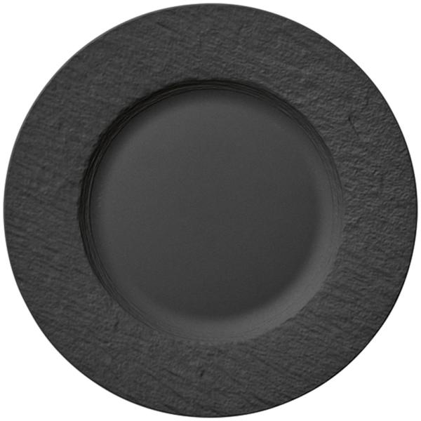 Villeroy & Boch Manufacture Rock Teller-Set 4-teilig schwarz