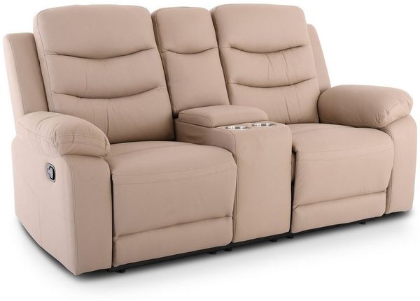 Raburg 2-Sitzer Kinosessel, 2er-Fernsehsessel, mechanische Relaxfunktion, Modell Pixx, Easy-Lift Liegefunktion, Komfortpolsterung, je Sitz 130 kg belastbar