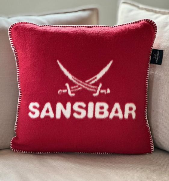 Sansibar Sylt Kissenbezug Jacquard Kissenhülle "Doubleface", Sansibar Dekokissen, 50x50 cm, besonders weich, angenehm wärmend, pflegeleicht, hautfreundlich