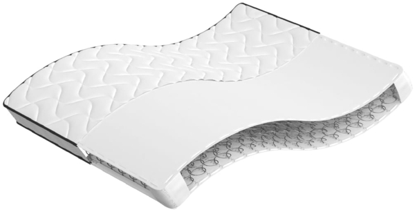 vidaXL Matratze Bonnell-Federkern Mittel 160x200 cm 3206406