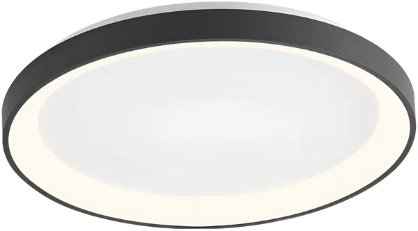 Braytron LED Wandleuchte Innen Rund 36 w 3CCT wählbar 3200 lm IP20 Schwarz