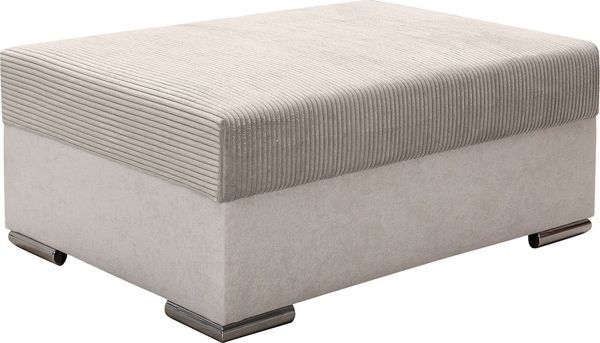COLLECTION AB Hocker John, Frei im Raum stellbar, wahlweise mit Federkern