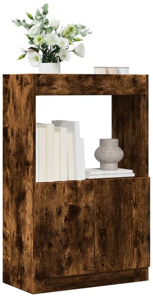 vidaXL Highboard Räuchereiche 63x33x100 cm Holzwerkstoff 855101