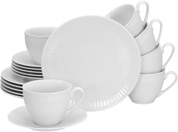 Valencia Weiss, Kaffeeservice 18-tlg (mo)