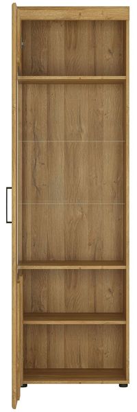 Vitrine Coswig / Cortina, Holzwerkstoff, Holzfarben, 58 x 195 x 37 cm Bild 2