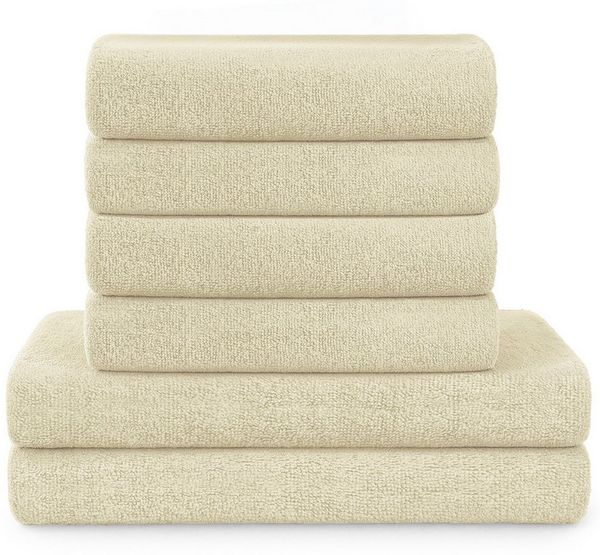 Blumtal Handtuch Set Premium 4 oder 6-TLG. Frottier Set - 100% Baumwolle, Frottee (Set, 6-St), Oeko-TEX Zertifiziert
