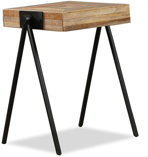 vidaXL Beistelltisch Recyceltes Massivholz Teak 245408 Bild 2
