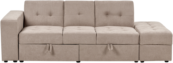 Schlafsofa FALSTER Hellbraun