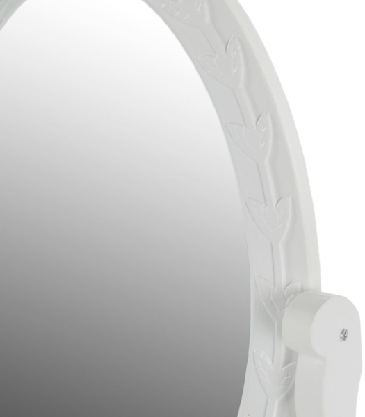 Romantische Spiegel Minikommode NANDO weiss H50cm Landhaus Bild 5