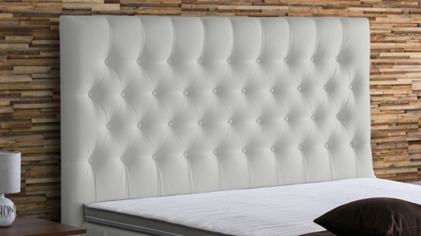 Meisterbetten Boxspringbett Tela 140x220 in KL-White, Matratzenbezug Nano, Ergoflex-Topper Bild 4