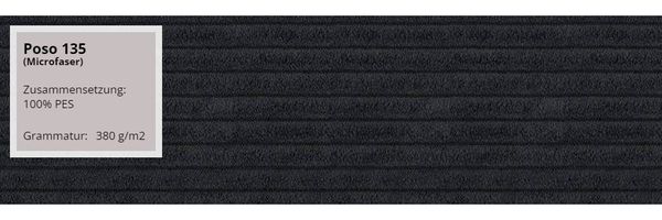 Ecksofa Mivo Cord (Farbe: Poso 135, Seite: Rechts) Bild 6