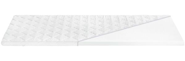 Badenia Trendline, Topper Nightlife Matratzenauflage für ein besseres Liegegefühl, 6 cm hoch, Kaltschaum, hohe Druckentlastung/-verteilung, perfekte Anpassung der Körperkontur