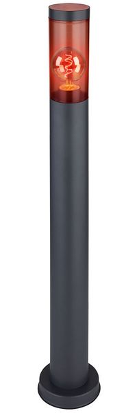 RGB LED Stehleuchte, rauch, anthrazit, App-Steuerung, H 80 cm