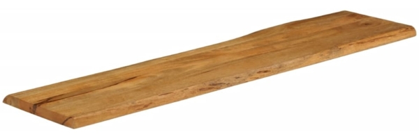 vidaXL Tischplatte mit Baumkante 180x40x2,5 cm Massivholz Mango 370761