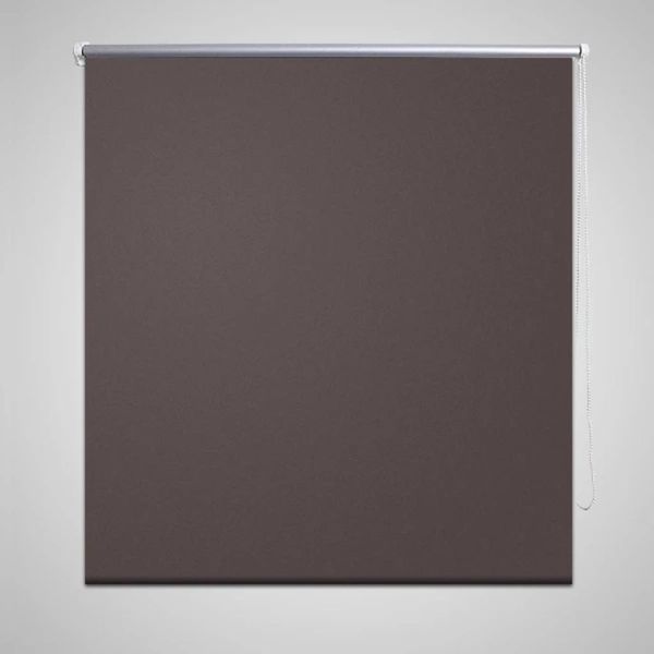 vidaXL Verdunkelungsrollo 164,4 x 230 cm, Stoffbreite 160 cm, Kaffeebraun 240178