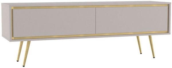 Beautysofa TV-Schrank LORI – Modernes Design mit Push-to-Open & 2 Türen (elegant & funktional, Kaschmir oder Graphitschwarz) Breite: 150 cm