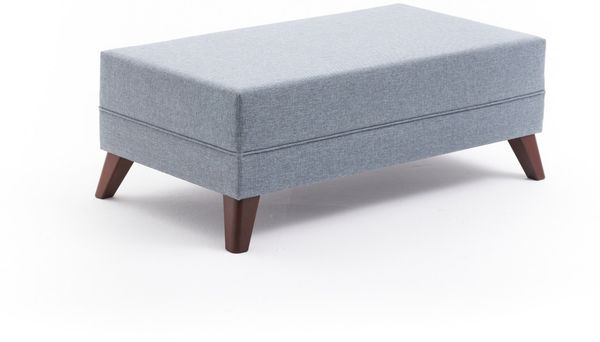 Eckschlafsofa, 'Bella', 85 x 140 x 205, Blau Bild 7
