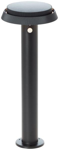 Brilliant AG Leuchten G40431-06 Alvero LED Solar Außensockelleuchte mit Bewegungsmelder