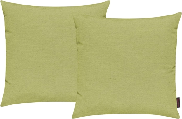 MAGMA Kissenhüllen FINO - ca. 50 x 50 cm - 2er Set grün