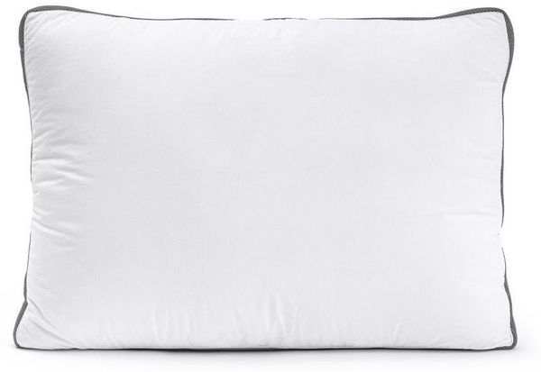 Sitheim-Europe 3-Kammer-Kopfkissen 3-Kammer-3D-Memory-Schaum-Kissen, Füllung: 50% Memory Foam Flakes, 50% Hohlfaser-Polyester, Seitenschläfer, Rückenschläfer, Bauchschläfer, Gut atmungsaktiv, Anti-Allergie
