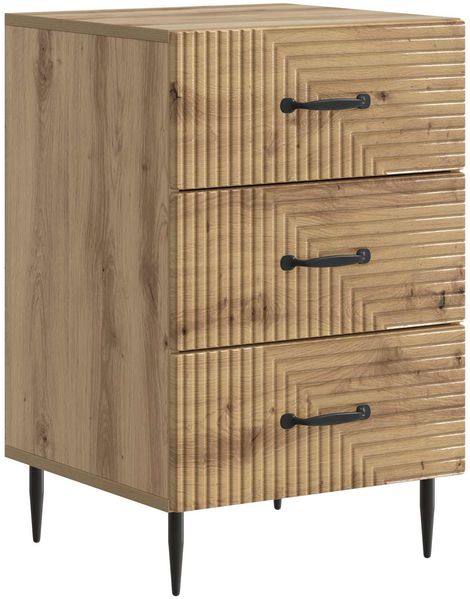 vidaXL Nachttisch Artisan-Eiche 43 x 41 x 66,5 cm Holzwerkstoff 894794