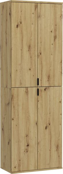 Großer Garderobenschrank Projekt X - Artisan Eiche