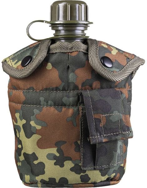 Mil-Tec Feldflasche US Feldflasche 1L mit Hülle