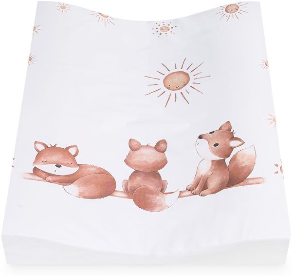 Julius Zöllner Wickelmulde Wickelauflage Wave Folie Foxies 60x70 cm