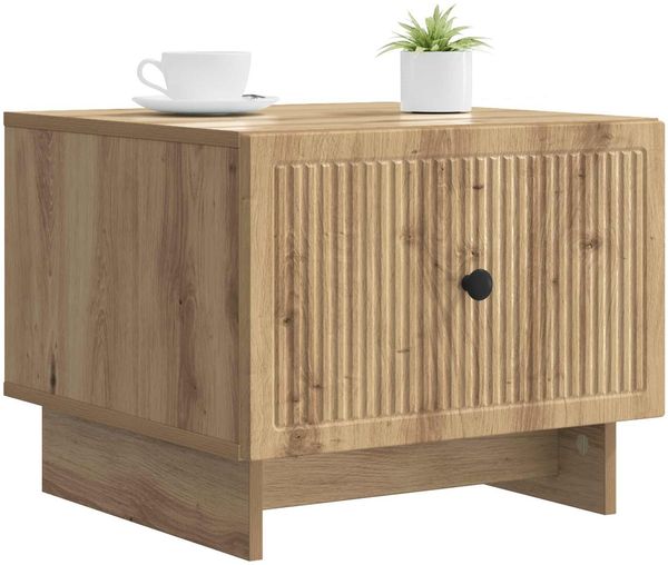 vidaXL Couchtisch Artisan-Eiche 49 x 50 x 40 cm Holzwerkstoff 894054 Bild 3