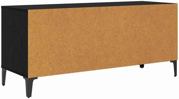 vidaXL TV-Schränk Schwarz Eichen-Optik 100 x 34,5 x 44,5 cm 881470 Bild 7