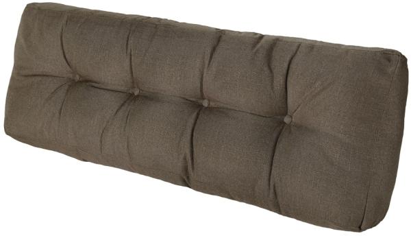 Palettenkissen Palettenauflage Leinen Sitzkissen Palettenpolster Polster Palettensofa Paletten Kissen Outdoor Sitzauflage - 120x40x20/10CM braun