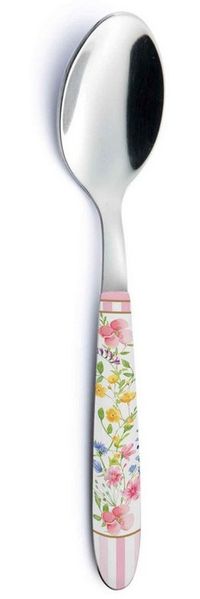 EasyLife Besteck-Set Happy Easter, Stahl, Spülmaschinengeeignet, Mehrfarbig, Blumen, H: cm