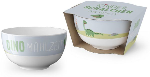 Kinder Müsli-Dessert-Salat-Schale Schüssel Bowl la vida Geschenk Dino 9713811