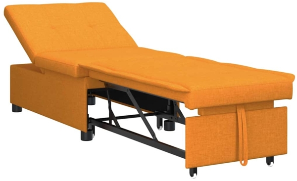 vidaXL Schlafsofa Dunkelgelb 194 x 50 x 82 cm Sperrholz 42008590