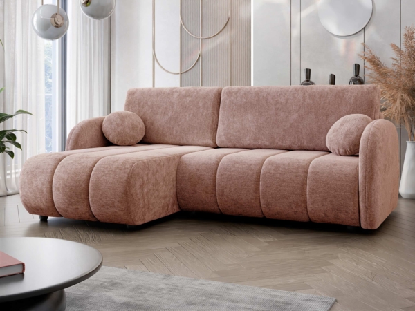 Ecksofa Zerlita L (Farbe: Sereno 687)