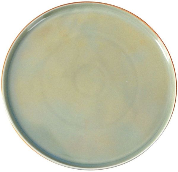 COMAS OLIVA flacher Teller 24 cm, 6 Stück, Porzellan