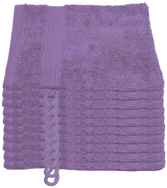 Julie Julsen Waschhandschuh 10-Waschhandschuh-Lavendel-Waschhandschuh 15 x 21 cm (10-tlg)