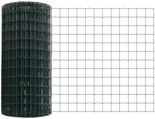 vidaXL Zaun mit Pfosten Grün 3336026 Bild 6